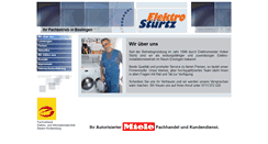 Desktop Screenshot of elektro-stuertz.de